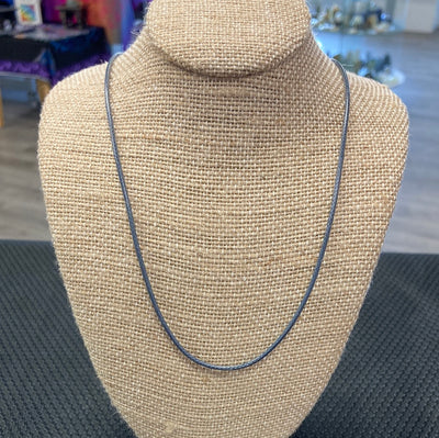 Necklace 20" Waxed Cord
