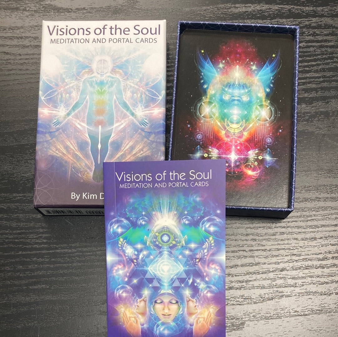 Visions of the Soul: Meditation & Portal Cards by Kim Dreyer