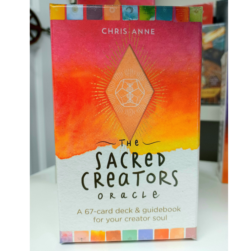 The Sacred Creators Oracle: A 67-Card Oracle Deck & Guidebook for Your Creator Soul by Chris-Anne