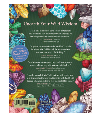The Illustrated Crystallary: Guidance and Rituals from 36 Magical Gems & Minerals #9781635862225