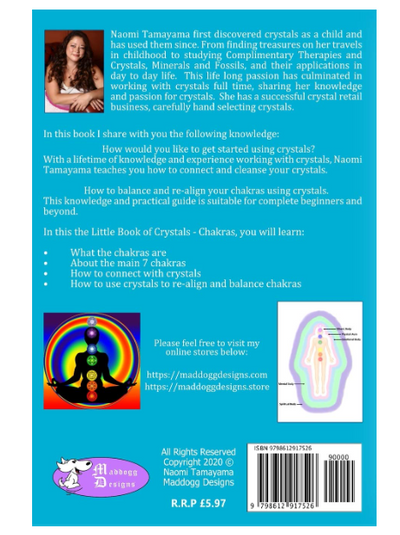 Little Book of Crystals: Chakras by Naomi Tamayama and Corrina Thorby #9798612917526