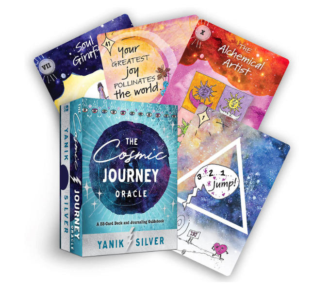 The Cosmic Journey Oracle: A 55-Card Deck and Journaling Guidebook by Silver, Yanik