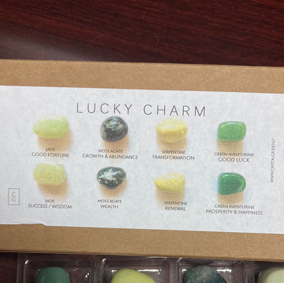 "Lucky Charm" 8 Rox Box (Crystals in a Box)