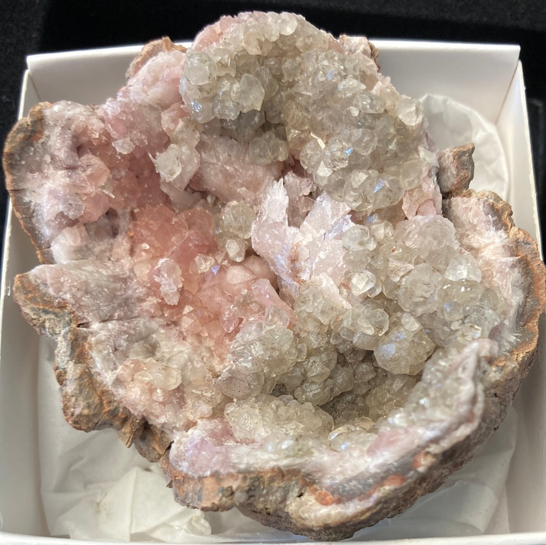 Pink Amethyst Geode 2.5" R