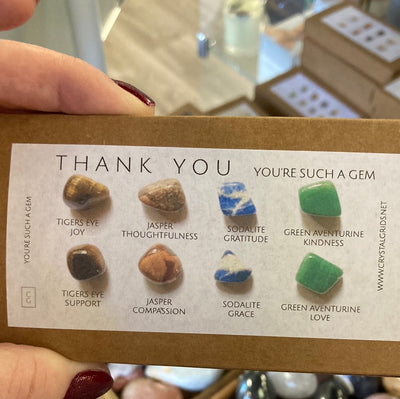 "Thank You" 8 Rox Box (Crystals in a Box)