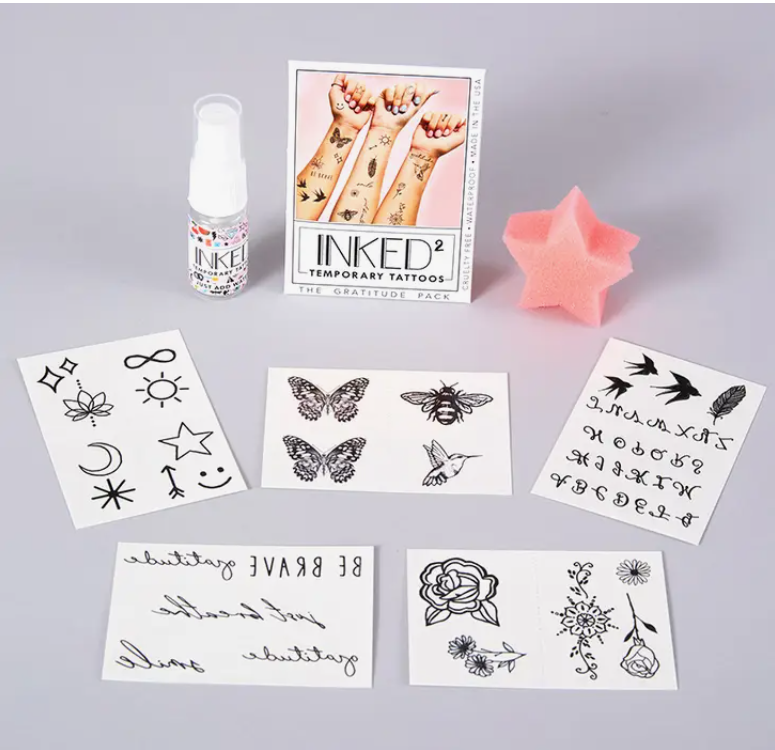 Inked 2 Temporary Tattoo Pack