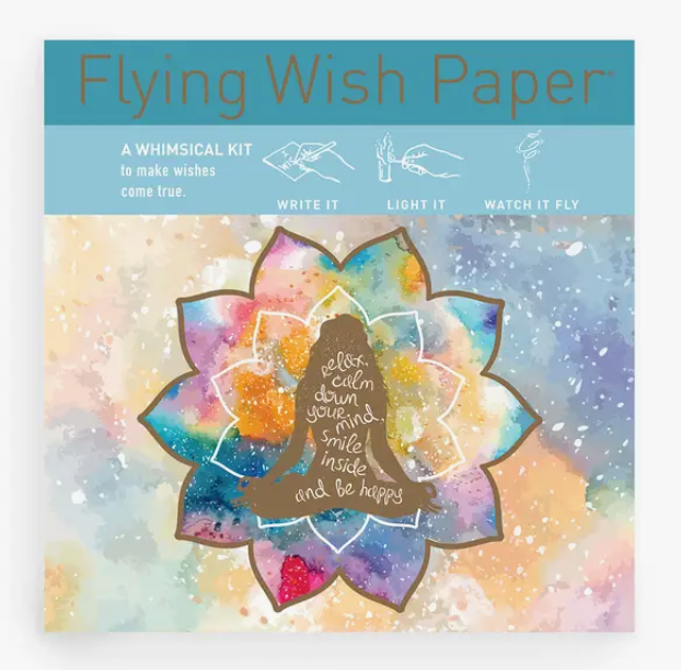 Mindful Flying Wish Papers - Write it, Light it, Watch It Fly!