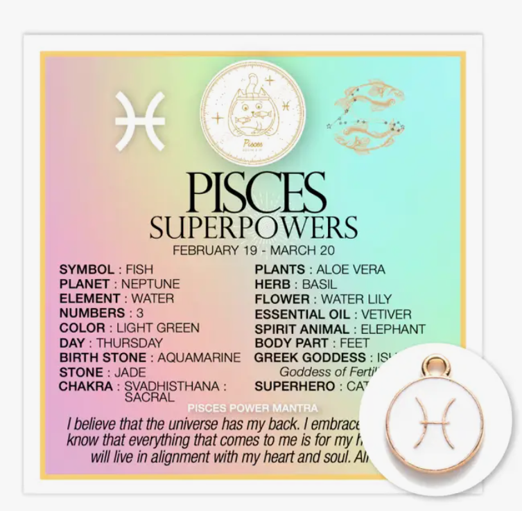 Pisces Zodiac Charm Superpowers