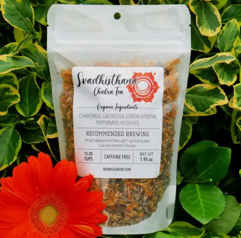 Sacral Chakra (Svadhisthana) Loose Leaf Organic Healing Tea
