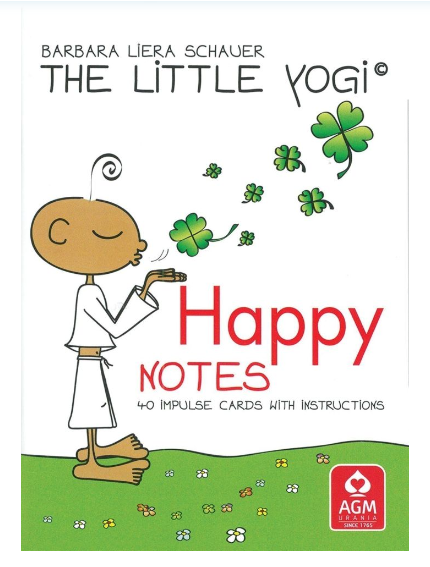 The Little Yogi Happy Notes: 40 Impulse Cards With Instructions by Barbara Liera Schauer